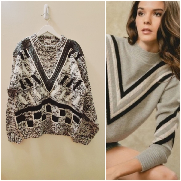 Vintage Nicolas Allen Oversized Ladies sweater S/M - Picture 1 of 8